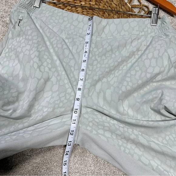 Athleta Brooklyn Lined Textured Jogger Pants Lined Serpentine Coast Grey Size 14 - Picture 14 of 16